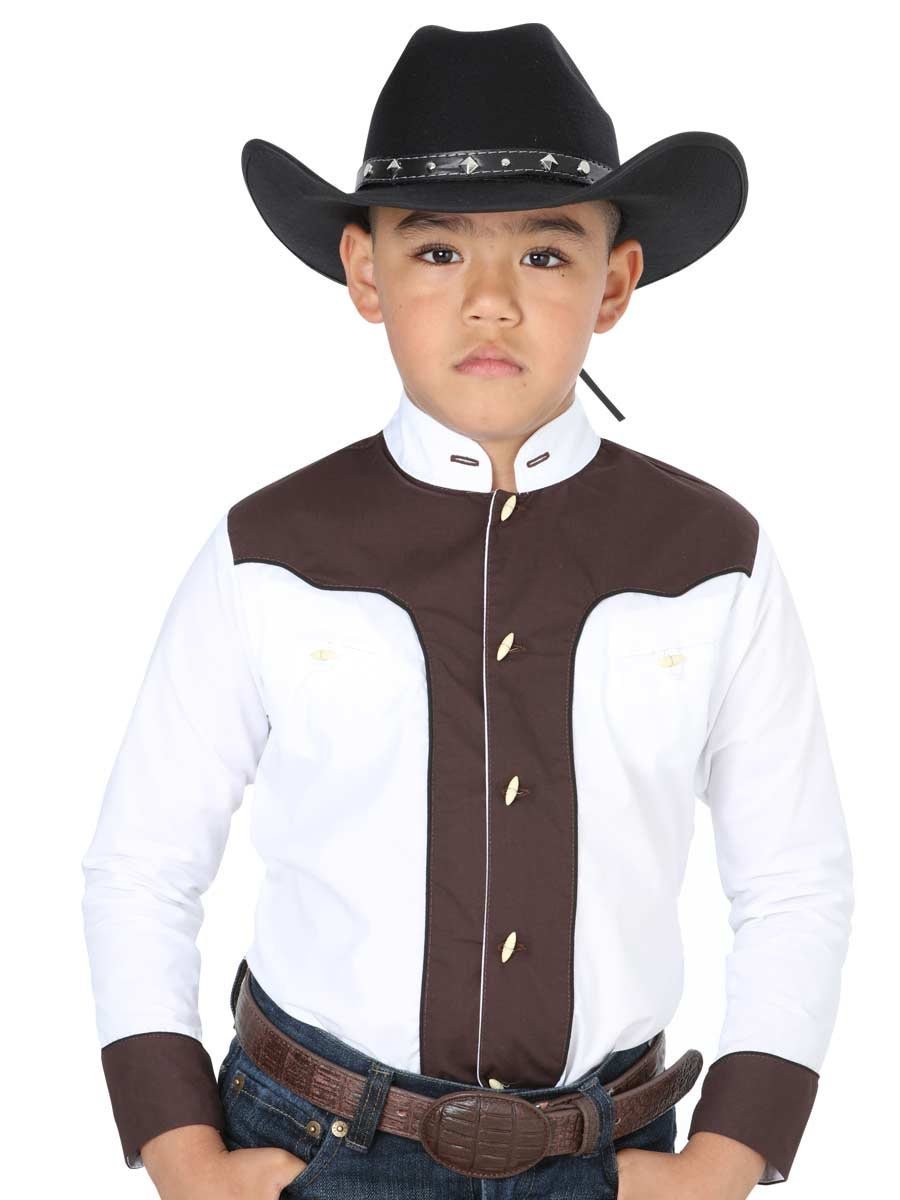 Camisa de best sale vaquero para niño