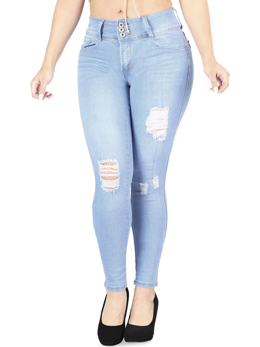 jeans colombianos 🇨🇴 levanta cola Talla