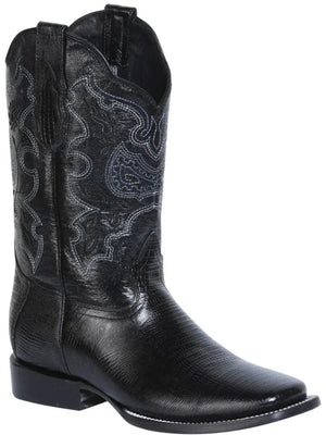 Botas Rodeo Imitacion Lizard Imit Para Hombre 'El General' *NEGRO-41904* - BELLEZA'S - Botas Rodeo Imitacion Lizard Imit Para Hombre 'El General' *NEGRO-41904* - Botas Para Hombres - 41904 6