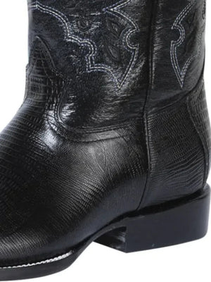 Botas Rodeo Imitacion Lizard Imit Para Hombre 'El General' *NEGRO-41904* - BELLEZA'S - Botas Rodeo Imitacion Lizard Imit Para Hombre 'El General' *NEGRO-41904* - Botas Para Hombres - 41904 6