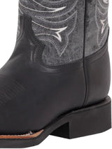 Classic Bovine Leather Rodeo Boots for Men 'El General' *NEGRO-43002* - BELLEZA'S - Classic Bovine Leather Rodeo Boots for Men 'El General' *NEGRO-43002* - Bota Para Hombre - 43002 6