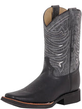 Classic Bovine Leather Rodeo Boots for Men 'El General' *NEGRO-43002* - BELLEZA'S - Classic Bovine Leather Rodeo Boots for Men 'El General' *NEGRO-43002* - Bota Para Hombre - 43002 6