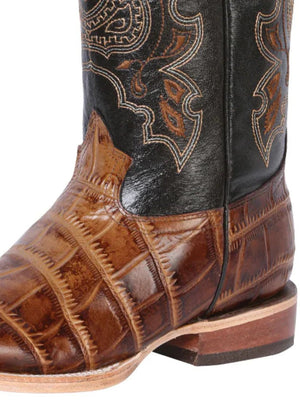 Imit Crocodile Rodeo Boots For Men 'El General' *ANTIQUE-41794* - BELLEZA'S - Imit Crocodile Rodeo Boots For Men 'El General' *ANTIQUE-41794* - Botas Para Hombres - 41794 6