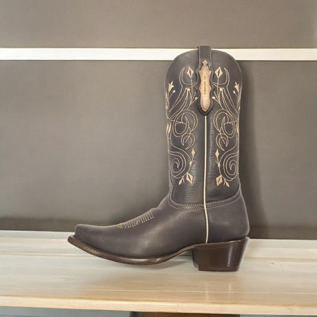 Limited Edition Genuine Leather Cowboy Boots for Women 'El General' *CHOCOLATE-34511* - BELLEZA'S - Limited Edition Genuine Leather Cowboy Boots for Women 'El General' *CHOCOLATE-34511* - Botas Para Damas - 34511 5