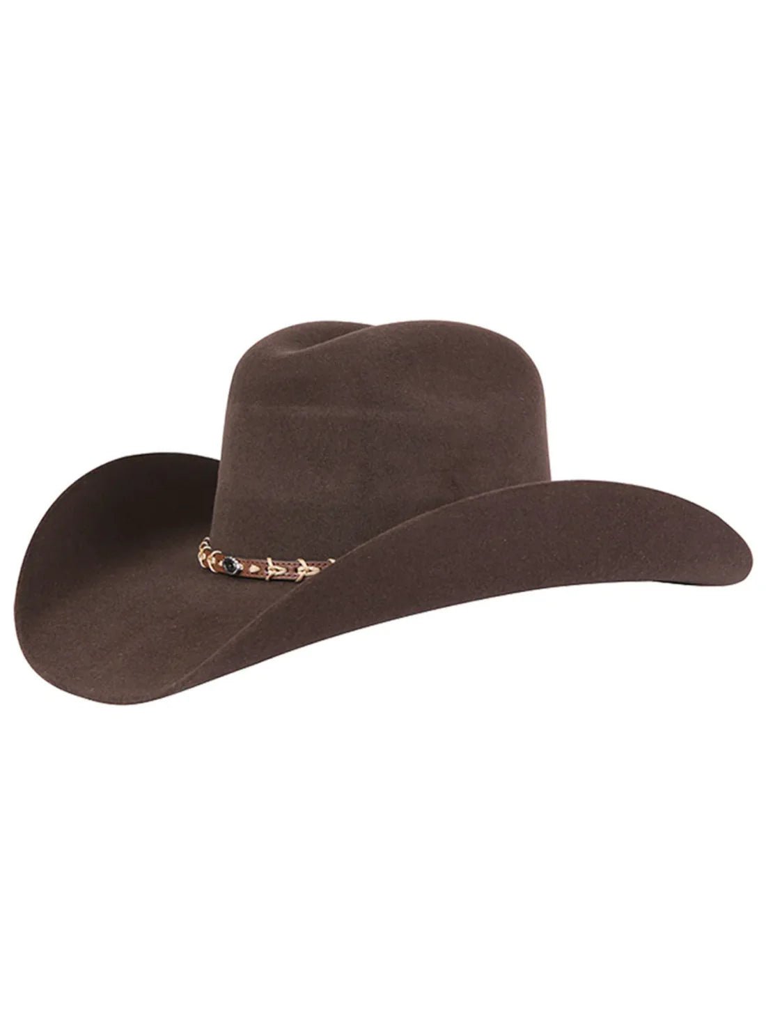 Men's 50X Wool Texana Cowboy Hat Last Rebeka 'El Señor de los Cielos' 41676 - BELLEZA'S - Men's 50X Wool Texana Cowboy Hat Last Rebeka 'El Señor de los Cielos' 41676 - Men's Cowboy Hats - 41676 54