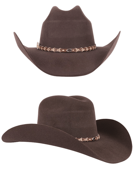 Men's 50X Wool Texana Cowboy Hat Last Rebeka 'El Señor de los Cielos' 41676 - BELLEZA'S - Men's 50X Wool Texana Cowboy Hat Last Rebeka 'El Señor de los Cielos' 41676 - Men's Cowboy Hats - 41676 54