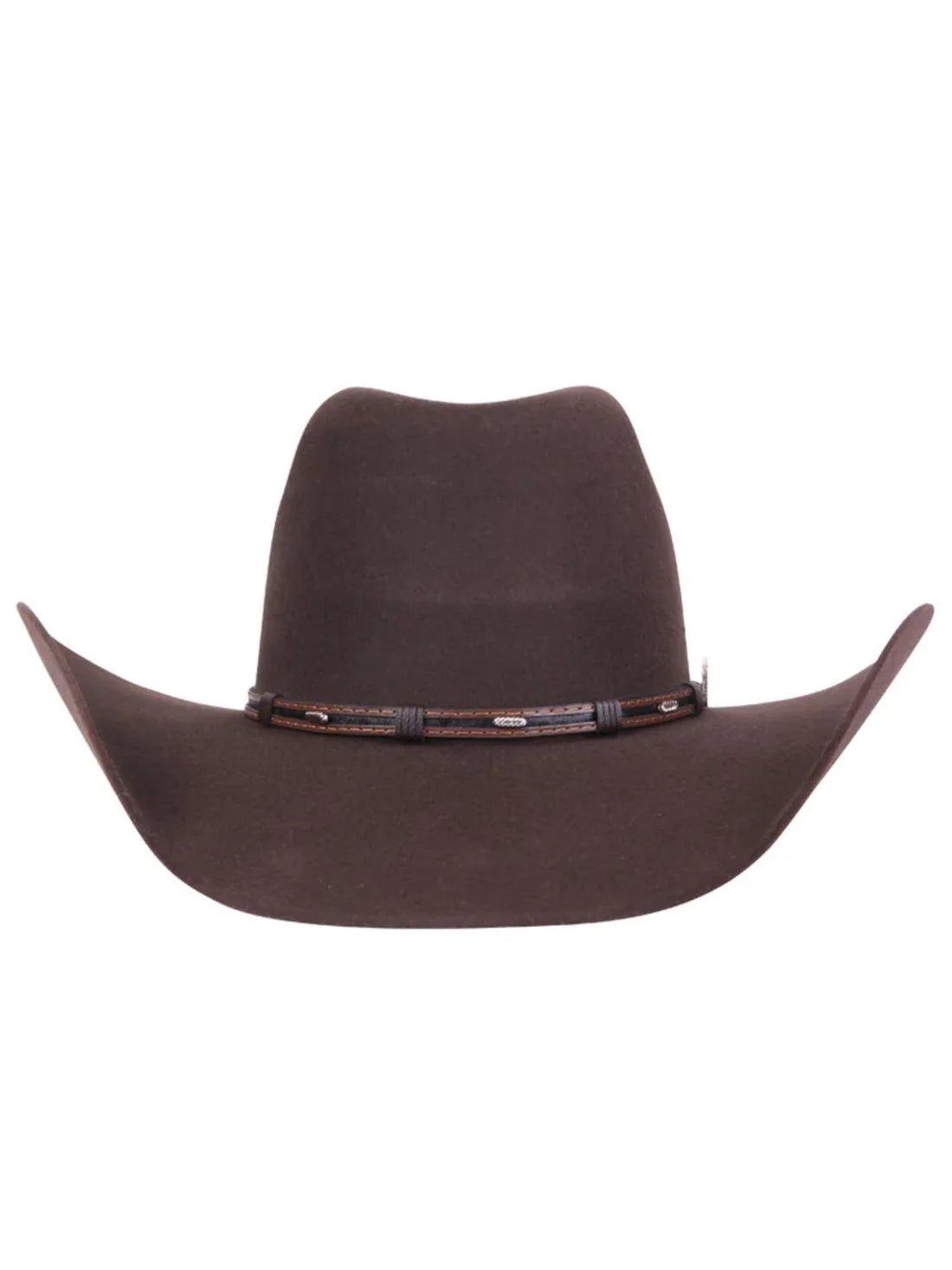 Men's 50X Wool Texana Hat 'El Señor De Los Cielos' Color Coffee 41672 - BELLEZA'S - Men's 50X Wool Texana Hat 'El Señor De Los Cielos' Color Coffee 41672 - Texana - 41672 54