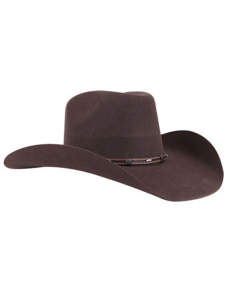 Men's 50X Wool Texana Hat 'El Señor De Los Cielos' Color Coffee 41672 - BELLEZA'S - Men's 50X Wool Texana Hat 'El Señor De Los Cielos' Color Coffee 41672 - Texana - 41672 54