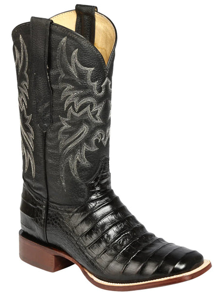 Men's Leather Coco Belly Western Cowboy Rodeo Boots 'El Señor De Los Cielos' *BLACK - 44938* - BELLEZA'S - Men's Leather Coco Belly Western Cowboy Rodeo Boots 'El Señor De Los Cielos' *BLACK - 44938* - Men's Boot - 44938 6