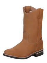 Men's Nobuck Leather Work Boots Without Steel Toe 'Establo' *CINNAMON - 303* - BELLEZA'S - Men's Nobuck Leather Work Boots Without Steel Toe 'Establo' *CINNAMON - 303* - Men's Boot - 303 6