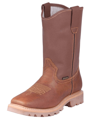 Men's Rodeo Work Boots with Safety in Floter Leather 'El General' *Honey - 123030* - BELLEZA'S - Men's Rodeo Work Boots with Safety in Floter Leather 'El General' *Honey - 123030* - Men's Boot - 123030 6