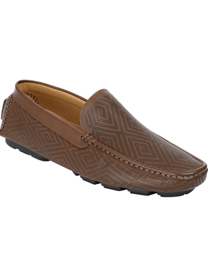 Men's Shoes PU Synthetic Casual Moccasins 'El General' Brown Color 41281 - BELLEZA'S - Men's Shoes PU Synthetic Casual Moccasins 'El General' Brown Color 41281 - Men's Shoes - 41281 6