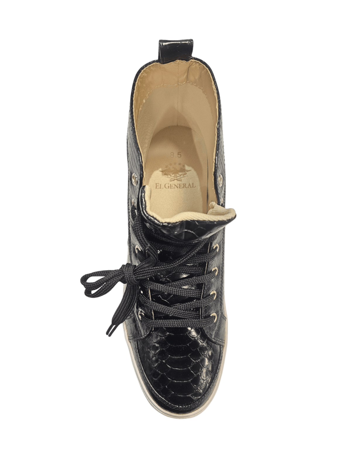 Men's Shoes PU Synthetic Casual Shoes 'El General' Black Color 41279 - BELLEZA'S - Men's Shoes PU Synthetic Casual Shoes 'El General' Black Color 41279 - Men's Shoes - 41279 6