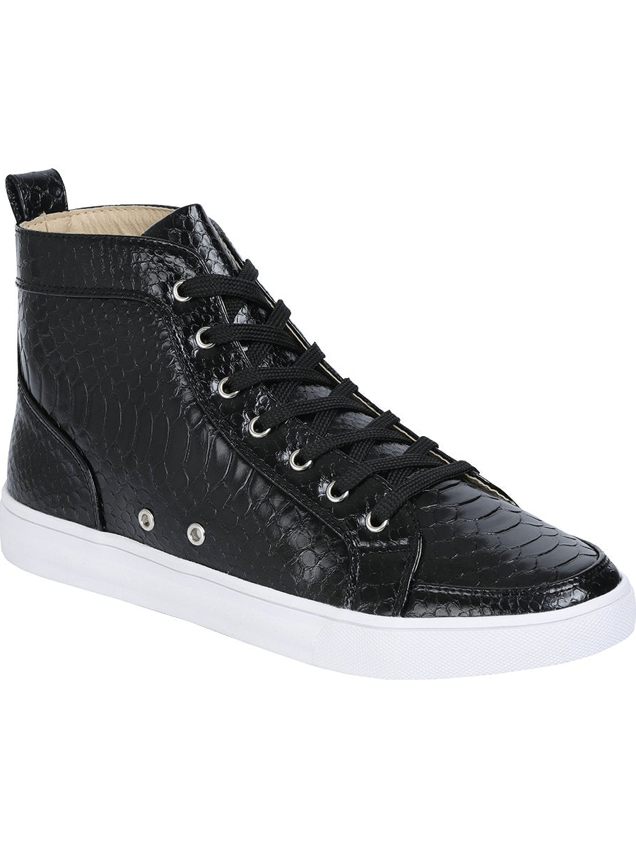 Men's Shoes PU Synthetic Casual Shoes 'El General' Black Color 41279 - BELLEZA'S - Men's Shoes PU Synthetic Casual Shoes 'El General' Black Color 41279 - Men's Shoes - 41279 6