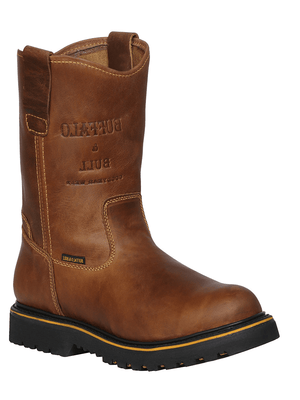 Men's Work Boots with Steel Toe 'Buffalo & Bull' *CRAZY TANG - 123028* - BELLEZA'S - Men's Work Boots with Steel Toe 'Buffalo & Bull' *CRAZY TANG - 123028* - Men's Boot - 123028 6