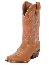 Westin Lux Classic Embroidered Leather Rodeo Boots for Women 'El General' *Honey-42028* - BELLEZA'S - Westin Lux Classic Embroidered Leather Rodeo Boots for Women 'El General' *Honey-42028* - Botas Para Damas - 42028 5