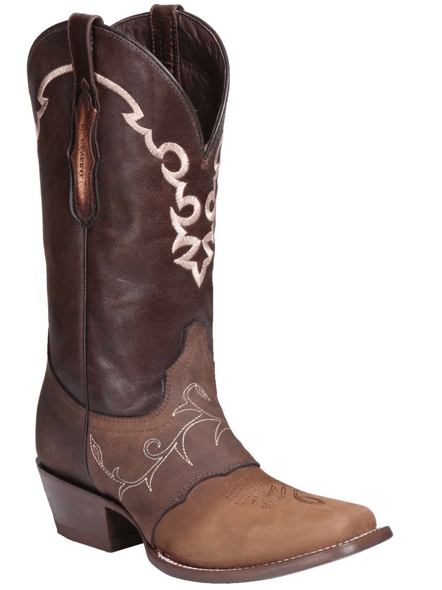 Women's Genuine Leather Classic Rodeo Cowboy Boots 'El General' Camel Color 34510 - BELLEZA'S - Women's Genuine Leather Classic Rodeo Cowboy Boots 'El General' Camel Color 34510 - Women's Boots - 34510 5