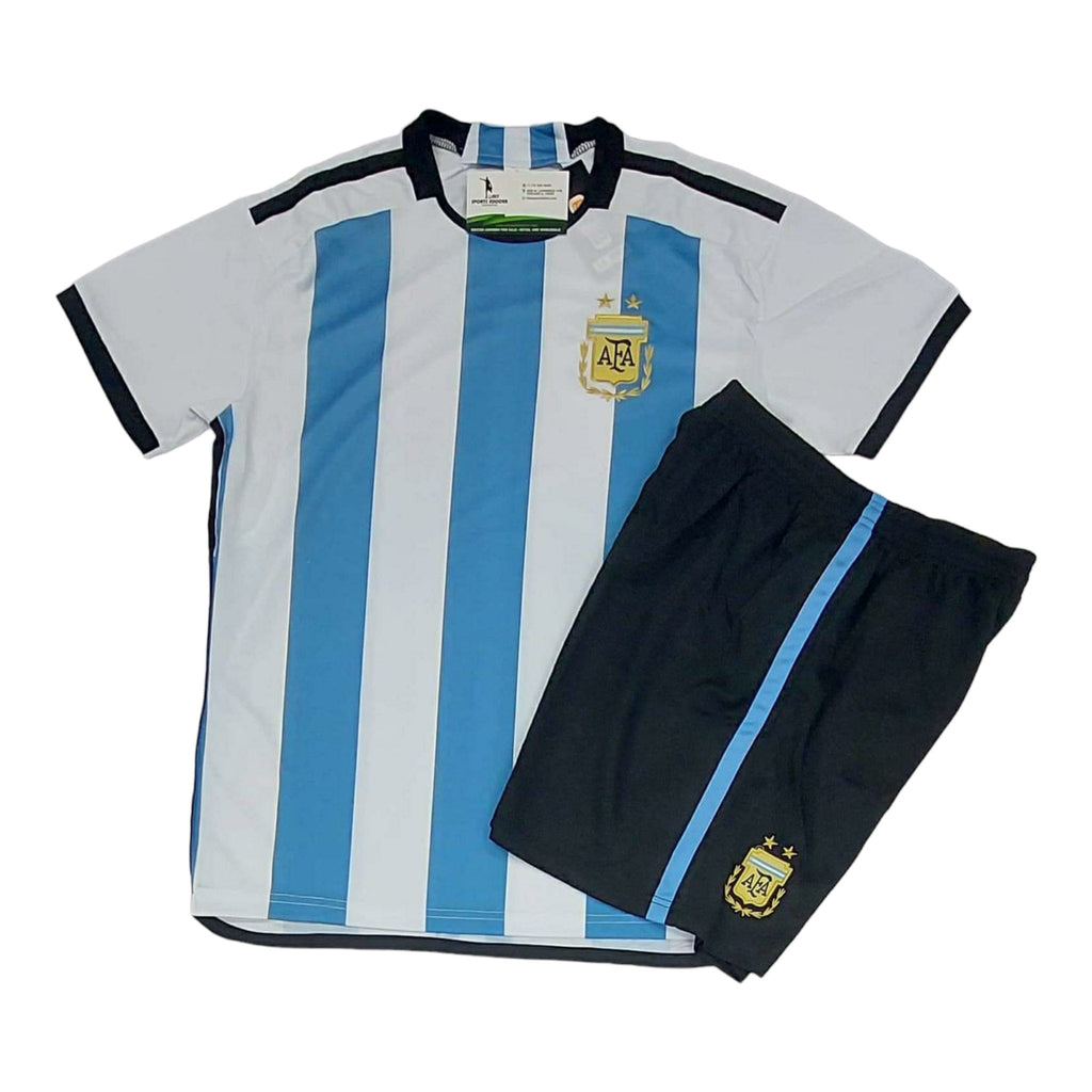 Kid's | Neymar Brazil 22/23 Home Nike Futbol Sports Soccer Jersey & Short  *YELLOW-00142*
