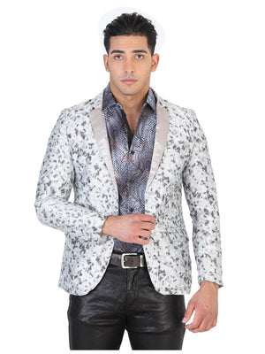 Blazer Casual Para Hombre 'El General' GREY-42491 - BELLEZA'S - Chamarra - 42491