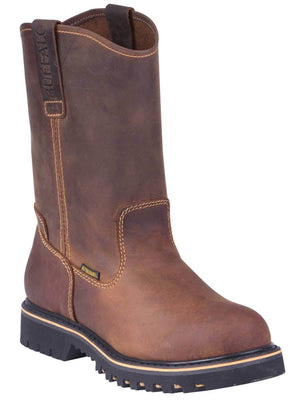 Botas de Trabajo Puntera de Acero 'Buffalo & Bull' *CRAZY TANG-123028* - BELLEZA'S - Botas De Trabajo - 123028