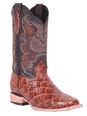 Botas Rodeo Bovino/Monster Fish Imit Para Hombre 'El General' *ALMOND-41793* - BELLEZA'S - Botas - 41793