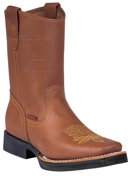 Botas Rodeo Clasicas de Piel Genuina para Hombre 'Buffalo & Bull' ID: 40947 MIEL - BELLEZA'S - - 40947