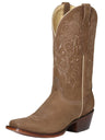 Botas Rodeo Clasicas Piel Genuina Para Mujer 'El General' *NUEZ-122487* - BELLEZA'S - Botas Para Damas - 122487