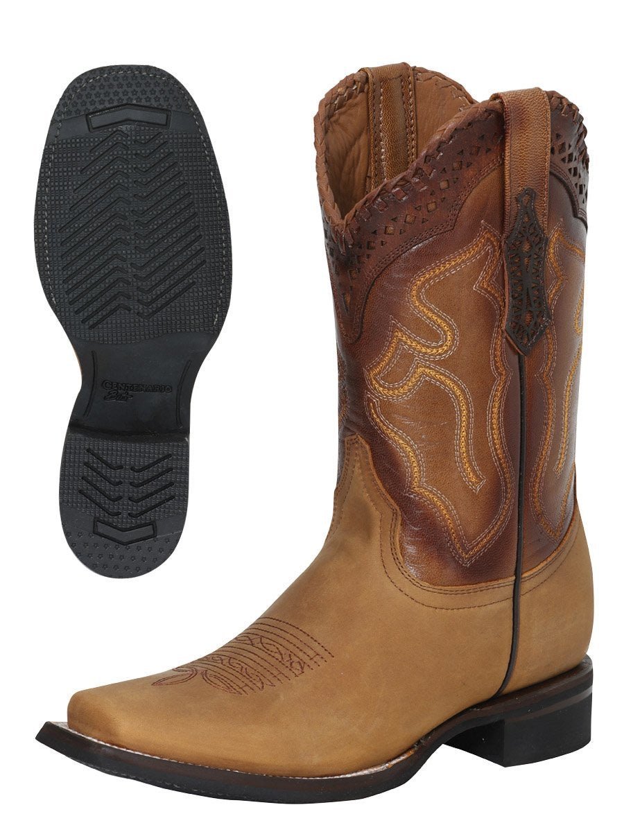 Botas Rodeo Clasicas Piel Westing Para Hombre 'Centenario' *ORIX-40918* - BELLEZA'S - Bota Para Hombre - 40918