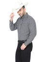 Camisa Casual Manga Larga para Hombre, 100% Algodon 'El Señor de los Cielos' * - ID: 42047 AZUL/BLANCO - BELLEZA'S - Camisa Casual Manga Larga para Hombre, 100% Algodon 'El Señor de los Cielos' * - ID: 42047 AZUL/BLANCO - BELLEZA'S - 42047