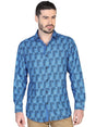 Camisa Casual Manga Larga para Hombre, 100% Polyester 'El Señor de los Cielos' * - ID: 43019 AZUL/ROYAL - BELLEZA'S - Camisa Casual Manga Larga para Hombre, 100% Polyester 'El Señor de los Cielos' * - ID: 43019 AZUL/ROYAL - BELLEZA'S - 43019