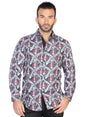 Camisa Casual Manga Larga para Hombre, 100% Polyester 'El Señor de los Cielos' * - ID: 43059 ROJO - BELLEZA'S - Camisa Casual Manga Larga para Hombre, 100% Polyester 'El Señor de los Cielos' * - ID: 43059 ROJO - BELLEZA'S - 43059