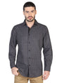 Camisa Casual Manga Larga para Hombre 'El Señor de los Cielos' *NEGRO-43056* - BELLEZA'S - Camisa Casual Manga Larga para Hombre, 100% Polyester 'El Señor de los Cielos' * - ID: 43056 NEGRO - BELLEZA'S - Camisas Para Hombres - 43056