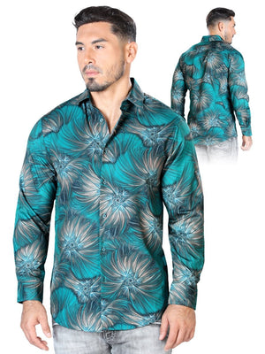 Camisa De Vestir Para Hombre 'El Señor de los Cielos' BLUE ARENA-43447 - BELLEZA'S - Camisa De Vestir Para Hombre 'El Señor de los Cielos' BLUE ARENA-43447 - BELLEZA'S - 43447