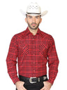 Camisa Vaquera Manga Larga para Hombre, 55% Algodon, 45% Polyester 'El General' * - ID: 42622 ROJO/BLANCO - BELLEZA'S - Camisa Vaquera Manga Larga para Hombre, 55% Algodon, 45% Polyester 'El General' * - ID: 42622 ROJO/BLANCO - BELLEZA'S - 42622