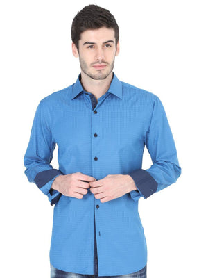 Camisa Vaquera Manga Larga Para Hombre 'Centenario' AZUL - BELLEZA'S - Camisa Vaquera Manga Larga Para Hombre 'Centenario' AZUL - BELLEZA'S - camisa - 40243