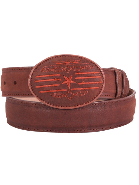 Cinto Vaquero PIEL BULL FIGH NOBUCK Para Hombre 'El General' *SHEDRON-42001* - BELLEZA'S - Cinto Vaquero PIEL BULL FIGH NOBUCK Para Hombre 'El General' *SHEDRON-42001* - BELLEZA'S - Cintos - 42001