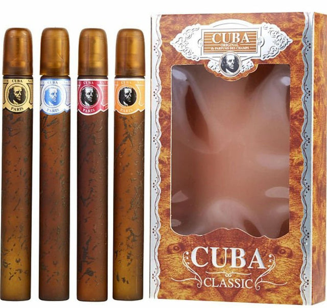 Cuba Clasdic Variety For Men 4 Piece - BELLEZA'S - Cuba Clasdic Variety For Men 4 Piece - BELLEZA'S - 121297