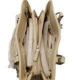 Giani Bernini Bridle Leather Hobo Bag (Ivory)Silver - BELLEZA'S - Giani Bernini Bridle Leather Hobo Bag (Ivory)Silver - Handbags - 100011254