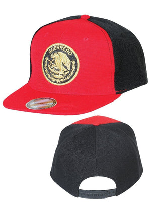 Gorra Guerrero de Polyester/Lana para Hombre 'Centenario' * - ID: 42663 ROJO/NEGRO - BELLEZA'S - Gorra Guerrero de Polyester/Lana para Hombre 'Centenario' * - ID: 42663 ROJO/NEGRO - BELLEZA'S - 42663