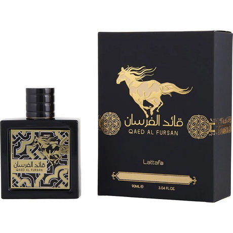 Lattafa Qaed Al Fursan unisex Eau De Parfum Spray 3 oz - BELLEZA'S - Lattafa Qaed Al Fursan unisex Eau De Parfum Spray 3 oz - Perfume Para Hombre - 451110