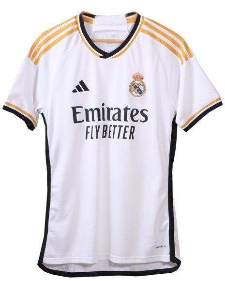 Men's  Adidas NEW Real Madrid Home Jersey 23/24 Jersey & Short