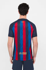 NIKE FC Barcelona Men's Home T-Shirt & Short for La Liga Matches in the 22/23 season. - BELLEZA'S - NIKE FC Barcelona Men's Home T-Shirt & Short for La Liga Matches in the 22/23 season. - JERSEY - CD0699-100