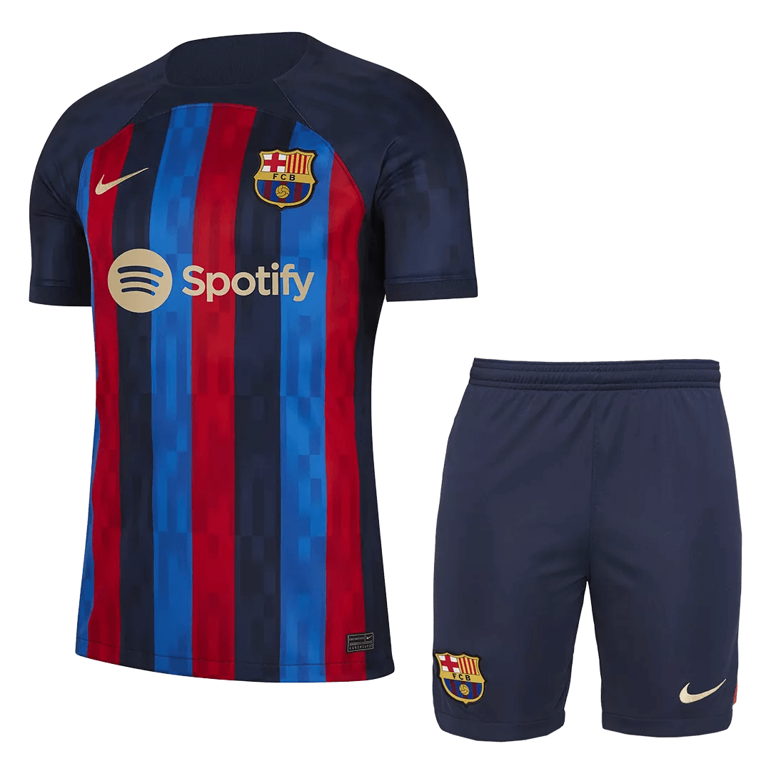 NIKE FC Barcelona Men's Home T-Shirt & Short for La Liga Matches in the 22/23 season. - BELLEZA'S - NIKE FC Barcelona Men's Home T-Shirt & Short for La Liga Matches in the 22/23 season. - JERSEY - CD0699-100