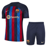 NIKE FC Barcelona Men's Home T-Shirt & Short for La Liga Matches in the 22/23 season. - BELLEZA'S - NIKE FC Barcelona Men's Home T-Shirt & Short for La Liga Matches in the 22/23 season. - JERSEY - CD0699-100