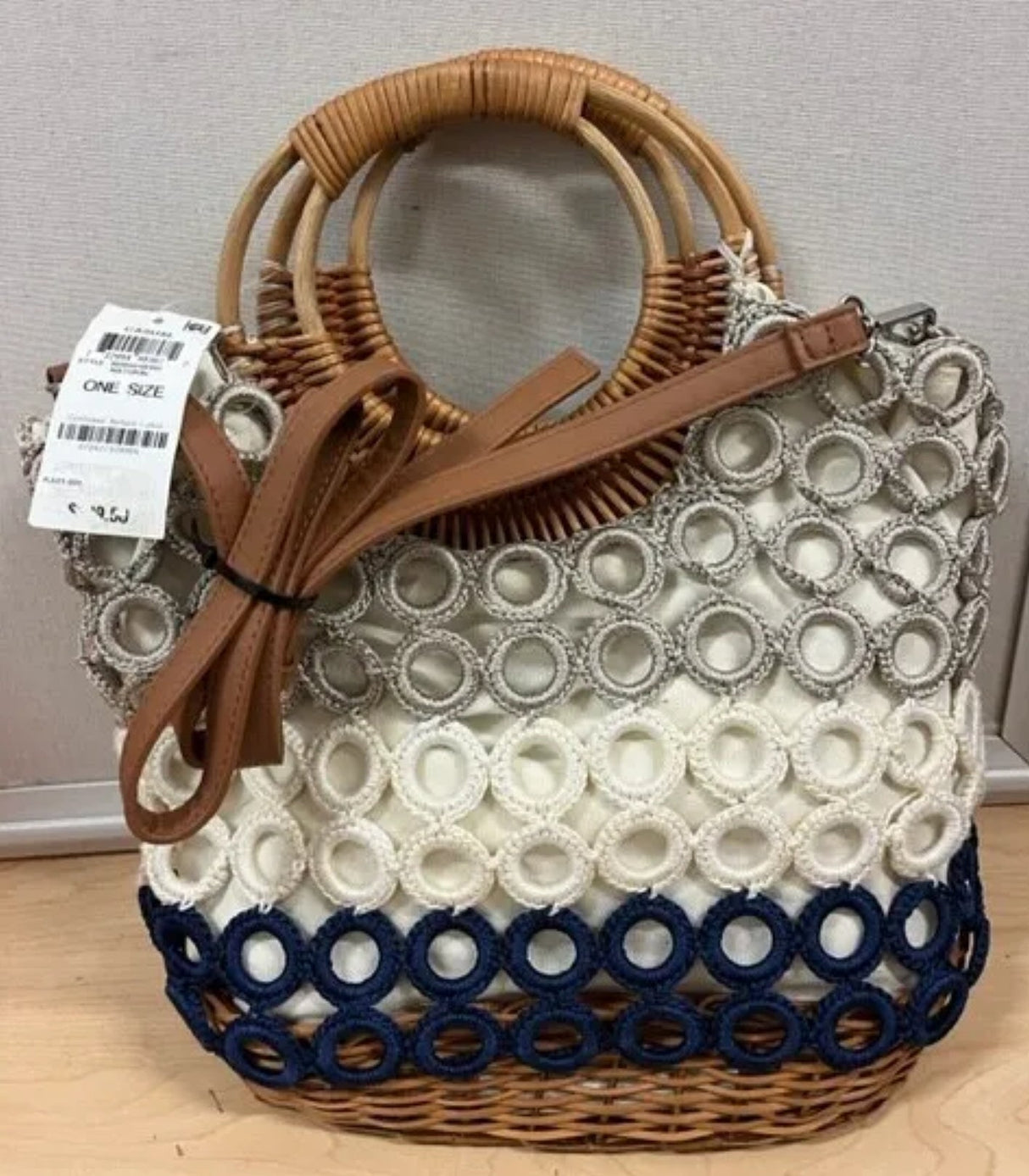 NWT INC International Concepts Crochet Multi Circles Crossbody Bag - BELLEZA'S - NWT INC International Concepts Crochet Multi Circles Crossbody Bag - Handbags - 10005648100