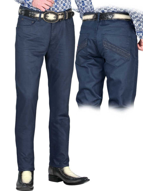 Pantalon Casual para Hombre, 100% Polyester 'El General' - ID: 34958 NAVY - BELLEZA'S - Pantalon Casual para Hombre, 100% Polyester 'El General' - ID: 34958 NAVY - BELLEZA'S - 34958