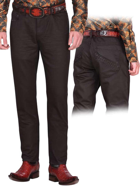 Pantalon Casual para Hombre, 100% Polyester 'El General' - ID: 34959 BROWN - BELLEZA'S - Pantalon Casual para Hombre, 100% Polyester 'El General' - ID: 34959 BROWN - BELLEZA'S - 34959