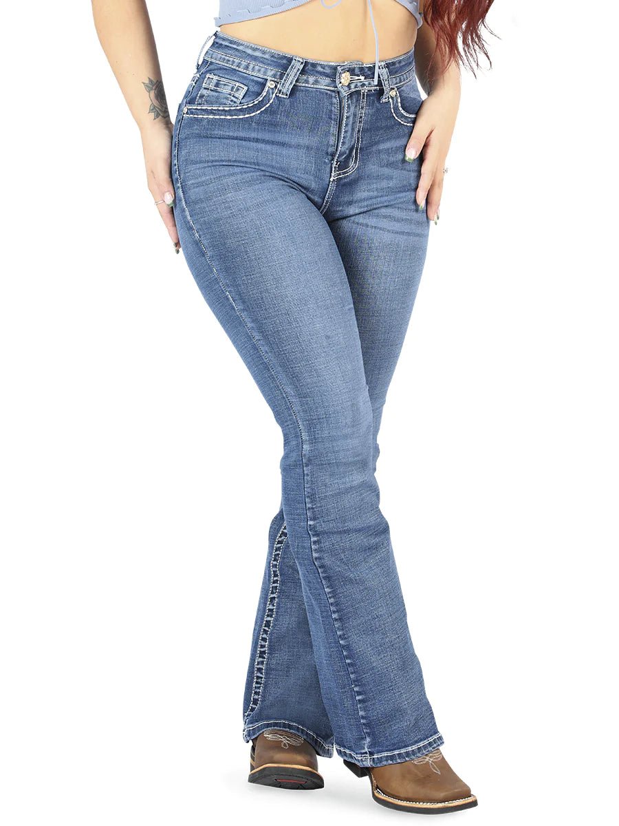 Pantalon de Mezclilla Stretch - Denim Jeans  Pantalones de mezclilla,  Mezclilla, Pantalones de moda