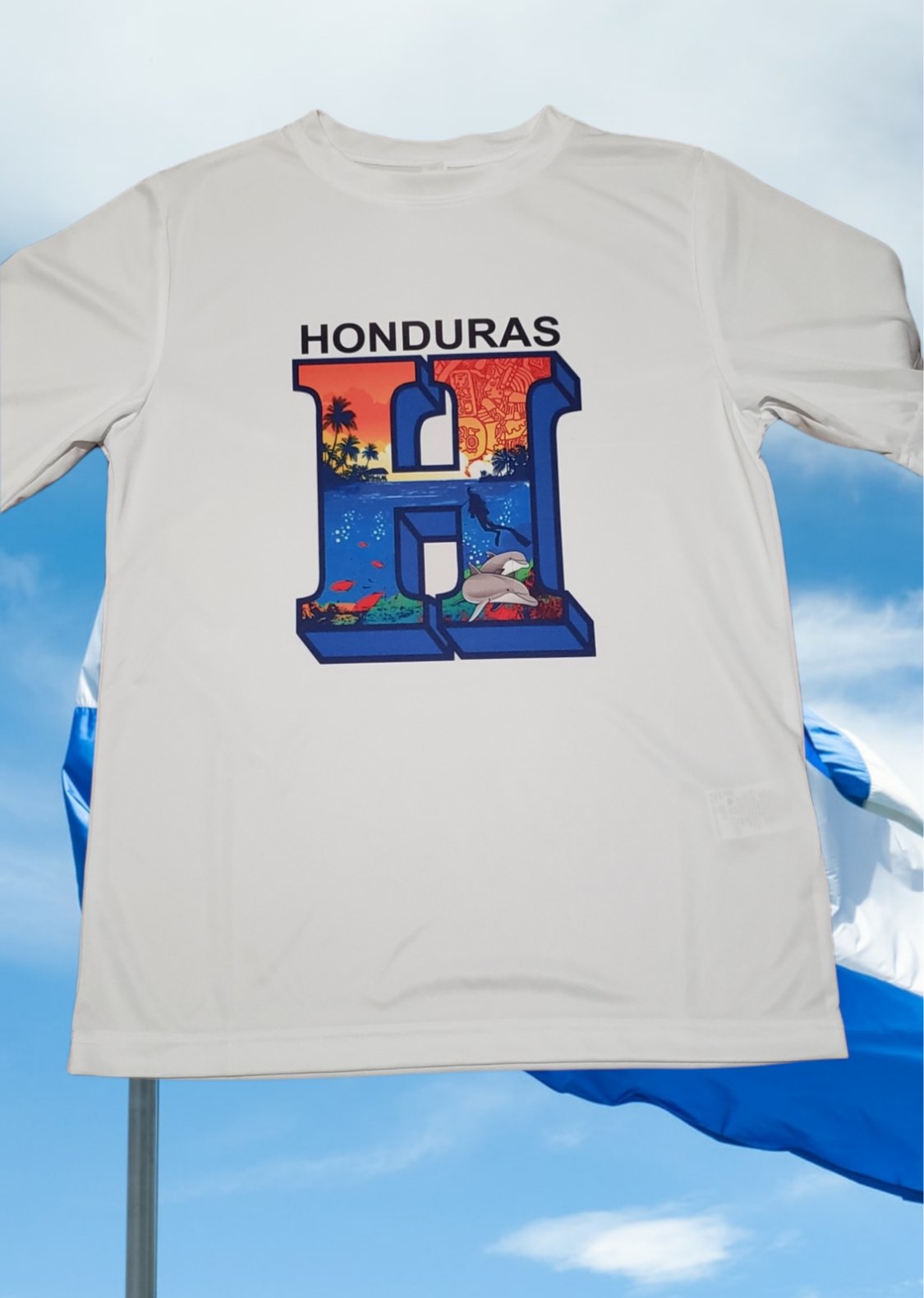 Playera Unisex H-Honduras - BELLEZA'S - Playera Unisex H-Honduras - BELLEZA'S - TT11