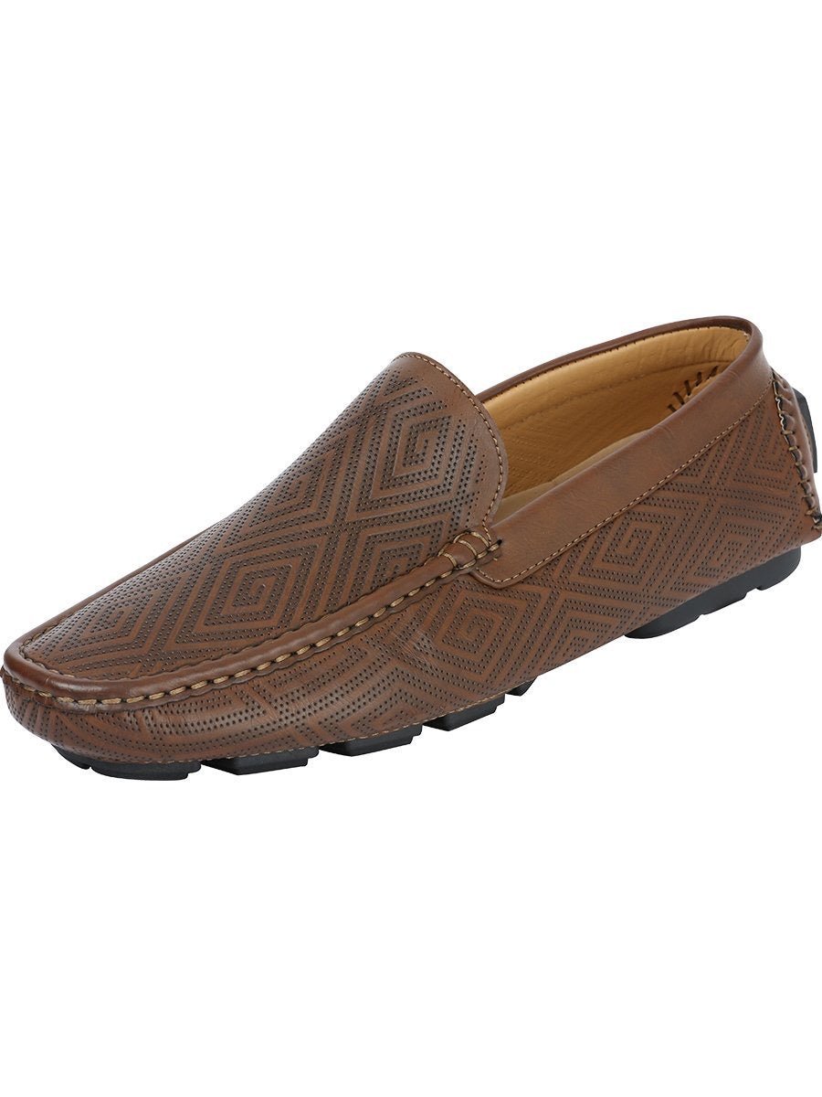 Zapatos Mocasines Sinteticos de PU Para Hombre 'El General' BROWN-41281 - BELLEZA'S - Zapatos Mocasines Sinteticos de PU Para Hombre 'El General' BROWN-41281 - BELLEZA'S - Zapatillas - 41281